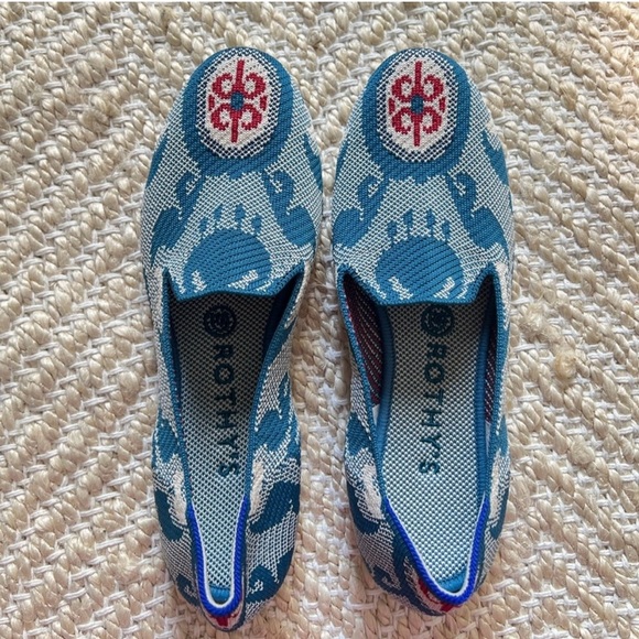 Rothy's Moroccan Teal Loafers - Picture 7 of 7